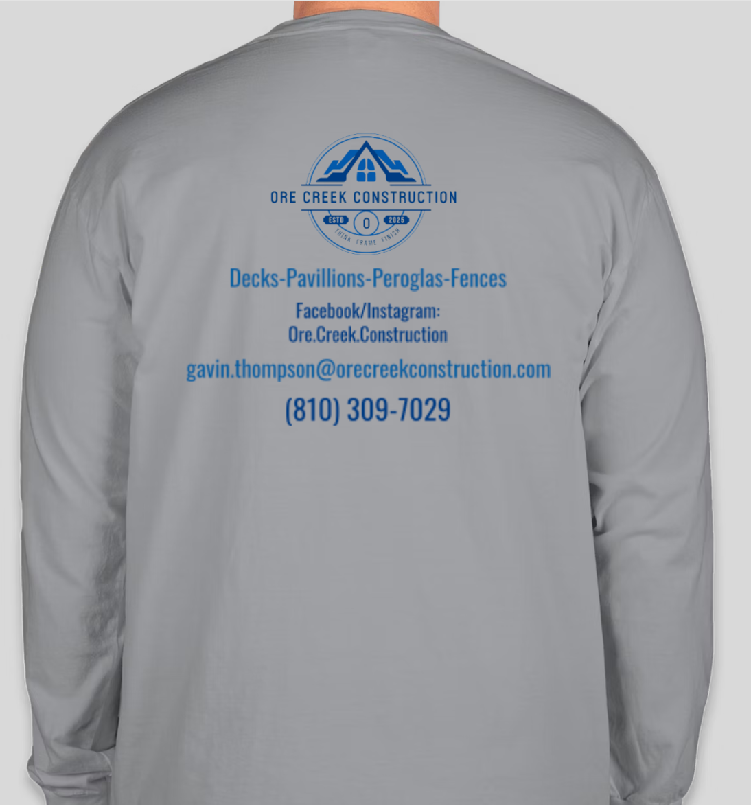 Long sleeve shirt